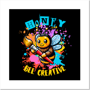 Bee creative artist Posters and Art